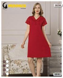 Koszula nocna damska (M-2XL/4szt)