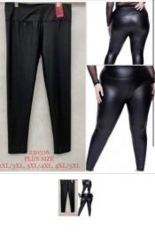Spodnie ekoskóra damskie (2XL-5XL/12szt)