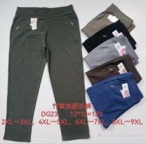 PLUS_Spodnie elastyczny (2-9XL/12szt)