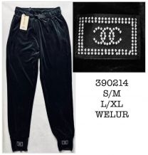 Spodnie welurowy (S-XL/12szt)