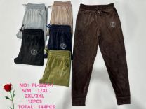 Spodnie welurowy (S-3XL/12szt)