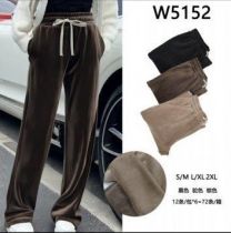 Spodnie welurowy (S-2XL/12szt)