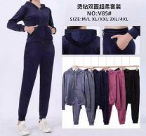 Komplety welurowe (M-4XL/12kpt)