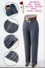 PLUS_Spodnie welurowy (M-6XL/12szt)