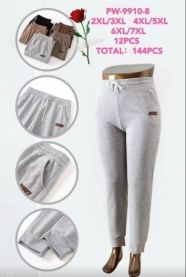 PLUS_Spodnie welurowy (2XL-7XL/12szt)