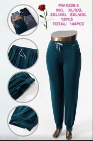 PLUS_Spodnie welurowy (M-6XL/12szt)
