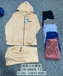 Komplety welurowe (S-2XL/12kpt)