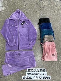 Komplety welurowe (S-2XL/12kpt)