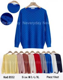 Swetry damskie (M-XL/10szt)