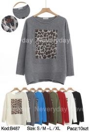 Swetry damskie (S-XL/10szt)