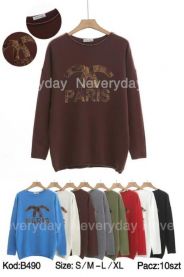 Swetry damskie (S-XL/10szt)