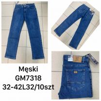Spodnie jeans męskie (32-42/10szt)