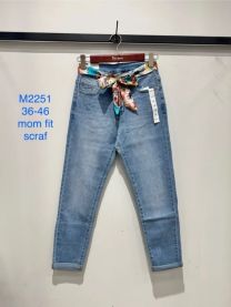 Spodnie jeans damskie (36-46/10szt)