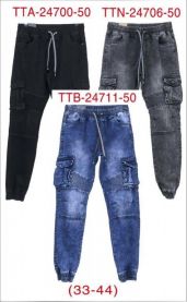 Spodnie jeans męskie (33-44/10szt)