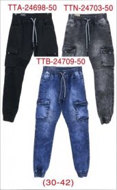 Spodnie jeans męskie (30-42/10szt)
