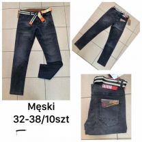 Spodnie jeans męskie (32-38/10szt)