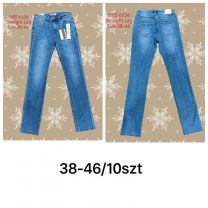 Spodnie jeans damskie (38-46/10szt)