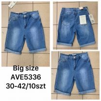 Spodenki jeans damskie (30-42/10szt)