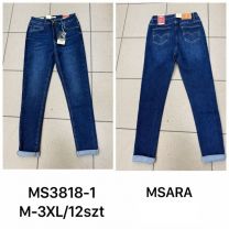 Spodnie Jeans damskie (M-3XL/12szt)