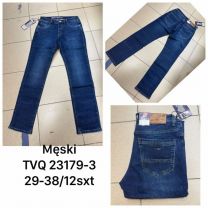 Spodnie jeans męskie (29-38/12szt)