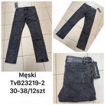 Spodnie jeans męskie (30-38/12szt)