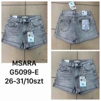 Szorty jeans damskie (26-31/10szt)