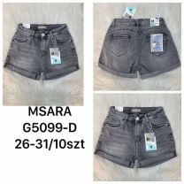 Szorty jeans damskie (26-31/10szt)