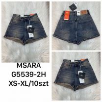 Szorty jeans damskie (XS-XL/10szt)