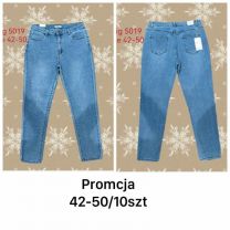 Spodnie jeans damskie (42-50/10szt)