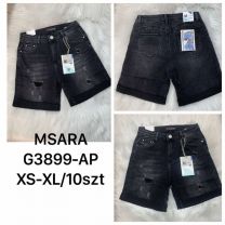 Spodenki jeans damskie (XS-XL/10szt)