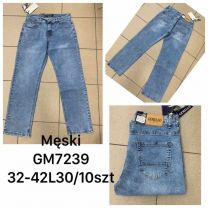 Spodnie jeans męskie (32-42/10szt)