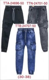Spodnie jeans męskie (30-38/10szt)