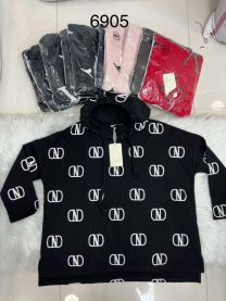 Bluzy z kapturem damskie (S-XL/10szt)