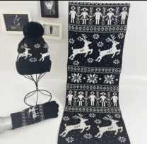 Komplet czapki damskie (uniwersalny/6kpt)