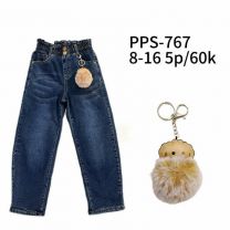 Spodnie Jeansy dziewczęce (8-16LAT/5szt)