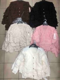 Swetry dziewczęce (4-14LAT/6szt)