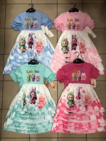 Sukienki dziewczynka (4-14LAT/6szt)