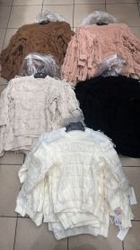 Swetry dziewczęce (4-14LAT/6szt)