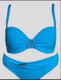 Strój kąpielowy dwuczęściowy damskie (38-44/4kompletów)