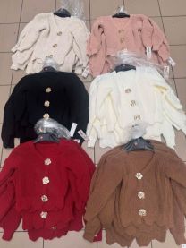 Swetry dziewczęce (4-14LAT/6szt)