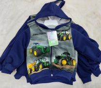 Bluzy Dziecięce-Ocieplane (92-134/8szt)