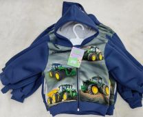 Bluzy Dziecięce-Ocieplane (92-134/8szt)