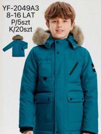 Kurtki Dziecięce (8-16LAT/5szt)