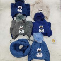 Komplet Czapki Dziecięce (46-48/5kpt)