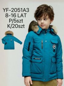 Kurtki Dziecięce (8-16LAT/5szt)
