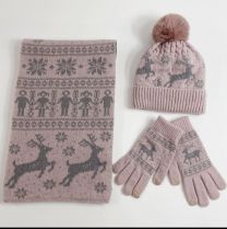 Komplet czapki damskie (uniwersalny/6kpt)