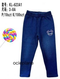 Ocieplane Spodnie dzieci (3-8LAT/10szt)