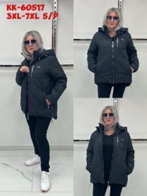 Kurtki damskie (3-7XL/5szt)