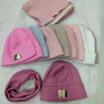 Komplet Czapki Dziecięce (52-54/10kpt)