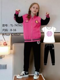 Komplety dziewczyn(8-16 LAT/5kompletów)